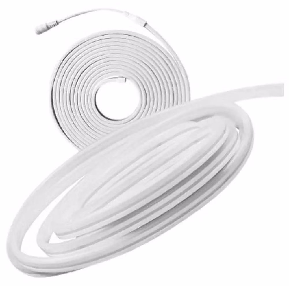 Striscia LED neon Muvit, IP65, bianca, luce fredda (6000K), 5 metri