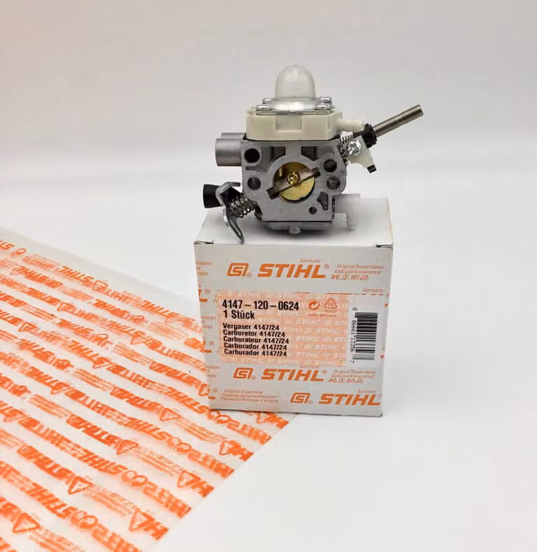 Carburatore originale STIHL 4147/24, compatibile con i modelli FS240, 260, 360, 410, FR410, 460, codice 41471200624