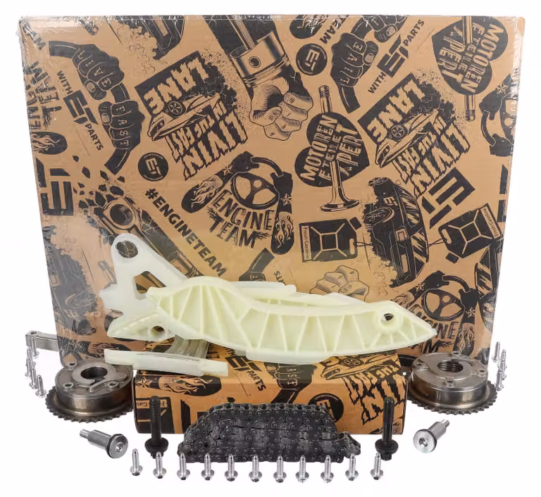 ET ENGINETEAM RS0050VR4 Kit catena di distribuzione - Catena di distribuzione compatibile con PEUGEOT 2008 Station Wagon (CU) 207 (WA, WC) 207 CC (WD) 208 I Hatchback (CA, CC) 308 SW I