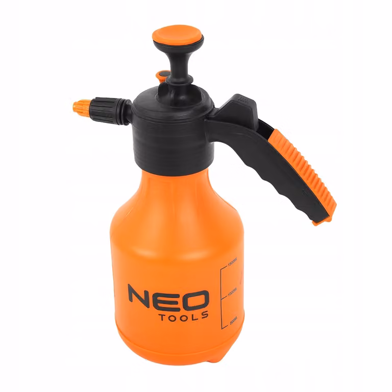 NEO TOOLS Bombola spray a pompa | 1,5 L | Accessori per officina | Attrezzature per officina | Spruzzatore a pressione | Ugello regolabile in ottone