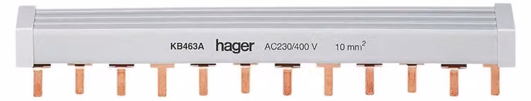Hager PHASENSCHIENE 10²,3+N F.24LS (KBN 663 C)