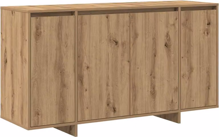 Credenza Rovere artigianale 135 x 41 x 75 cm Legno multistrato