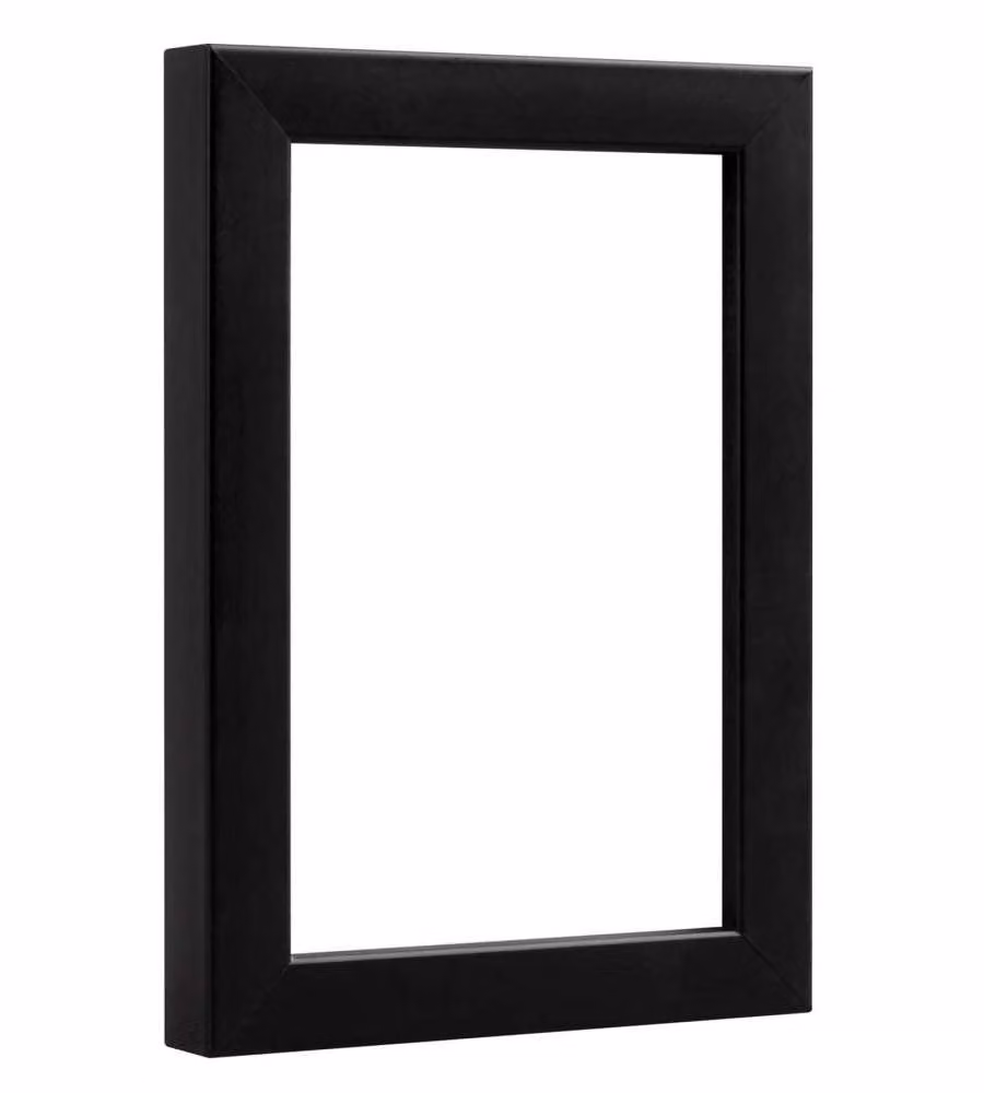 Cornice Brooke in legno FSC 30 x 40 cm Nero