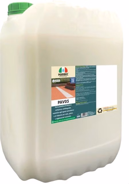 Cera per pavimenti esterni Marbec PAV05 a base acquosa colore bianco 20 l – 1