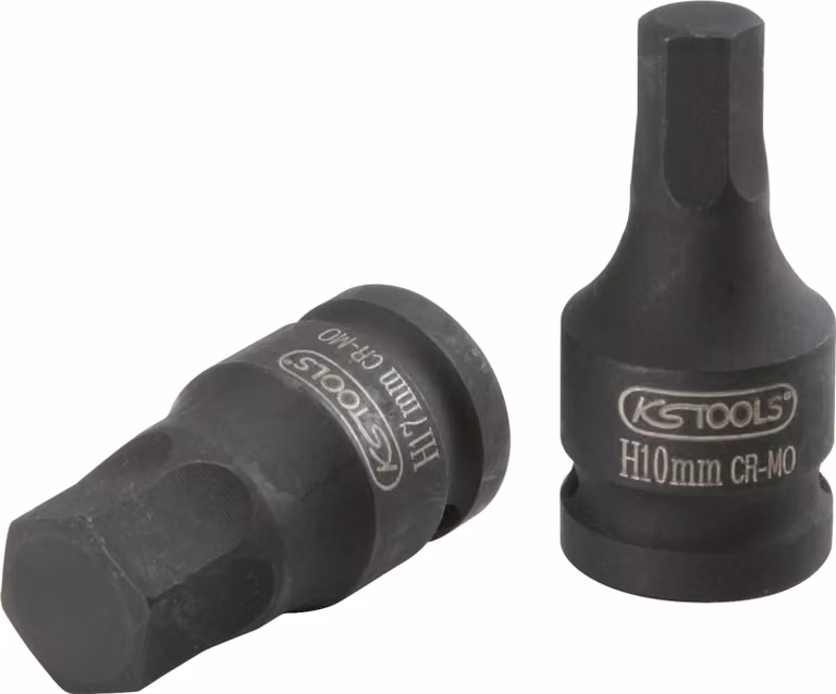 KS TOOLS 1/2" Presa di potenza esagonale corta 1/8" - 911.0984