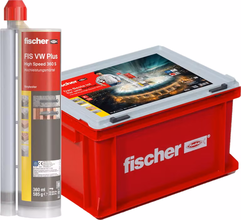 mortaio fischer ad alte prestazioni FIS VW Plus 360 S HWK G