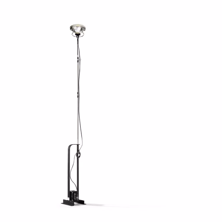 Flos - Toio Limited Edition Matte Black - Lampada da terra - Nero Opaco