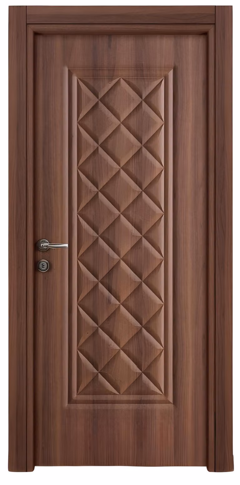 Moderne Braune Holztür Hochwertige Haustüren Designer Wohnungstür