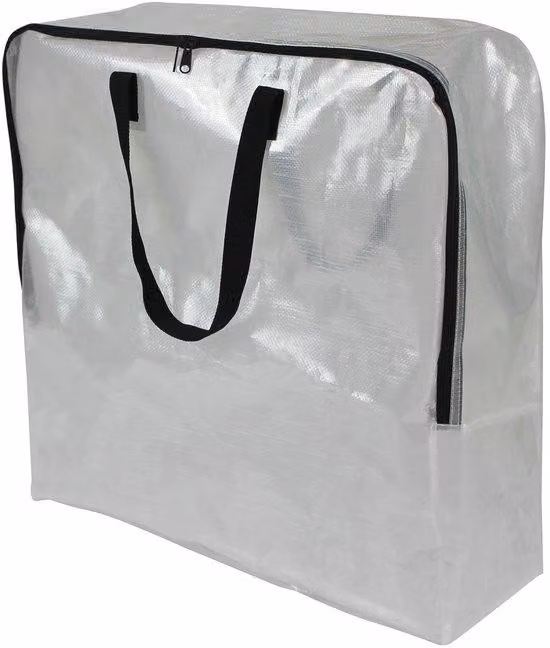 Valigette robuste e slanciate per lo stoccaggio e il trasporto, dotate di chiusura in velcro e doppie maniglie, lunghe 63 cm x alte 63 cm x larghe 21 cm.