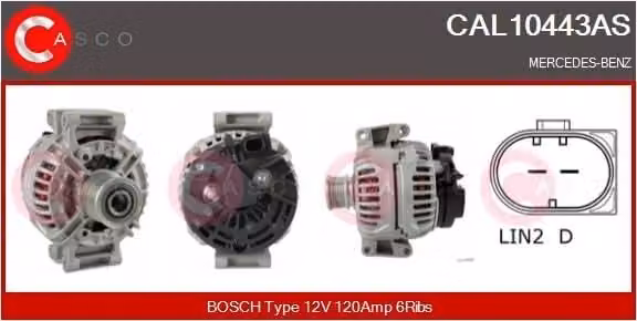 Alternatore 120A
