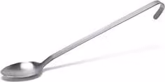 Cucchiaione da portata professionale Ballarini Serie 9000 in acciaio inox cromo satinato L: 36 cm, H: 80 cm