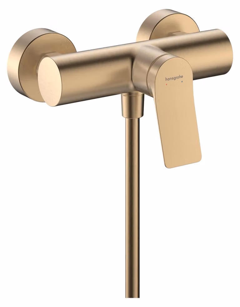 Kit di montaggio per soffione doccia, finitura bronzo spazzolato, codice prodotto 75623140