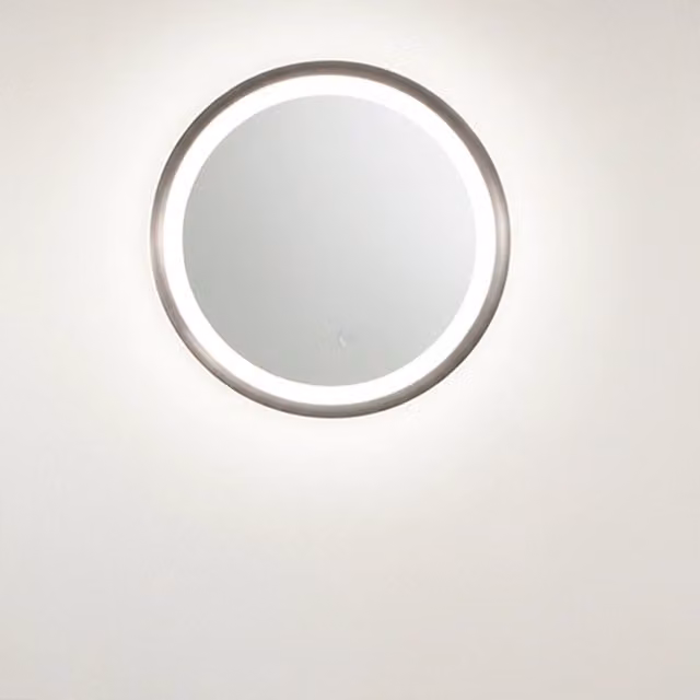 Plafoniera Moderna Mirò Metallo Grigio Titanio E Silicone Led 38W 3000K D40Cm