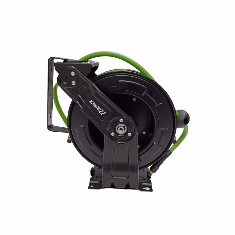 Avvolgitubo automatico per aria compressa Ribimex Serie Pro in PVC con tubo da 15+1 metri PRDATRM163 – 2