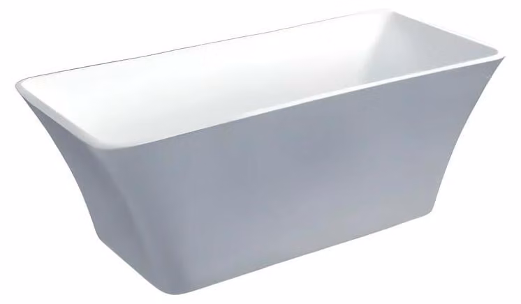 Designwanne Badewanne Acrylwanne Raumsparwanne Komfortwanne Wanne 170x75 cm