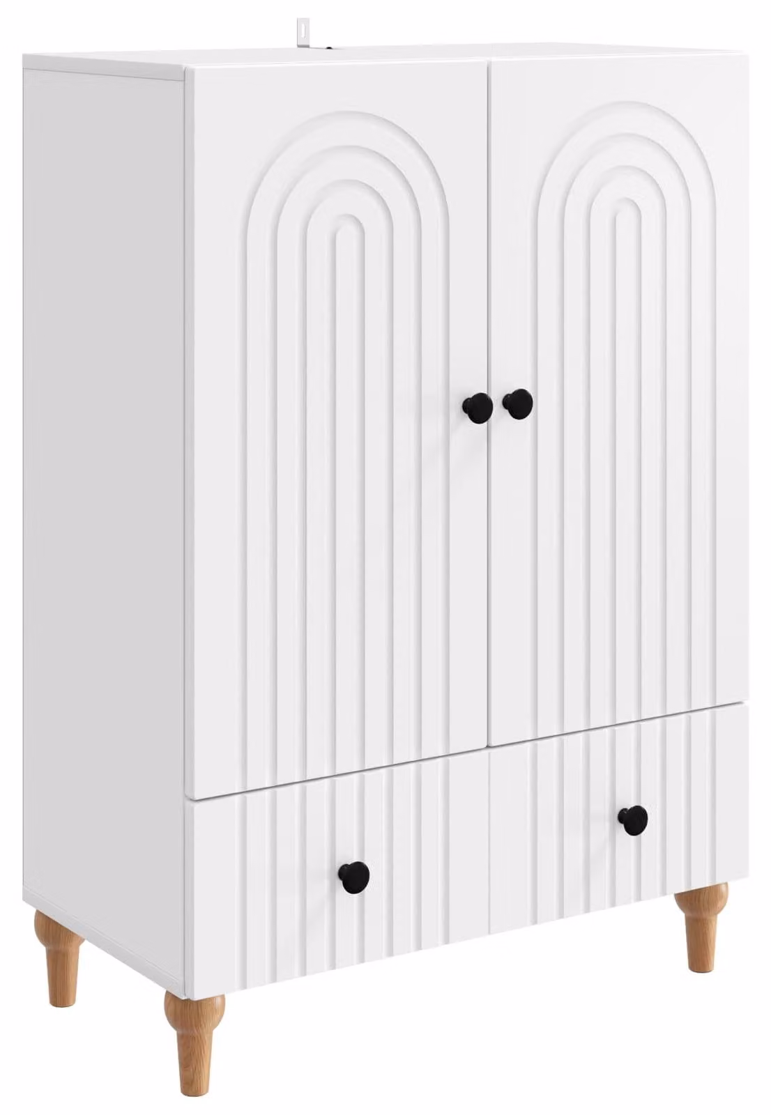 Credenza Bianco 66 x 34,5 x 95 cm Legno ingegnerizzato