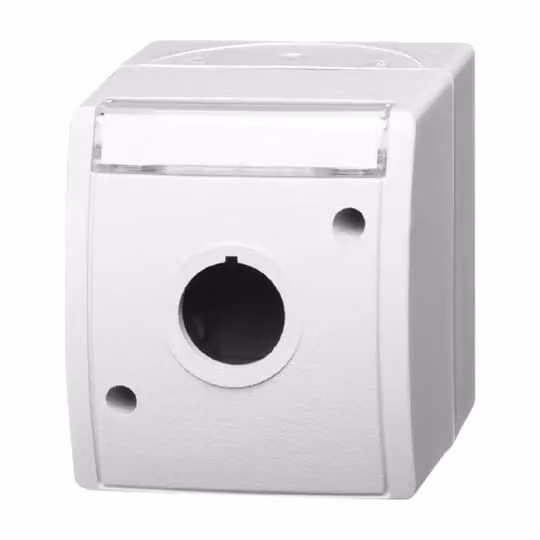 Busch-Jaeger 2533 WN-54 | Custodia vuota con campo di etichettatura