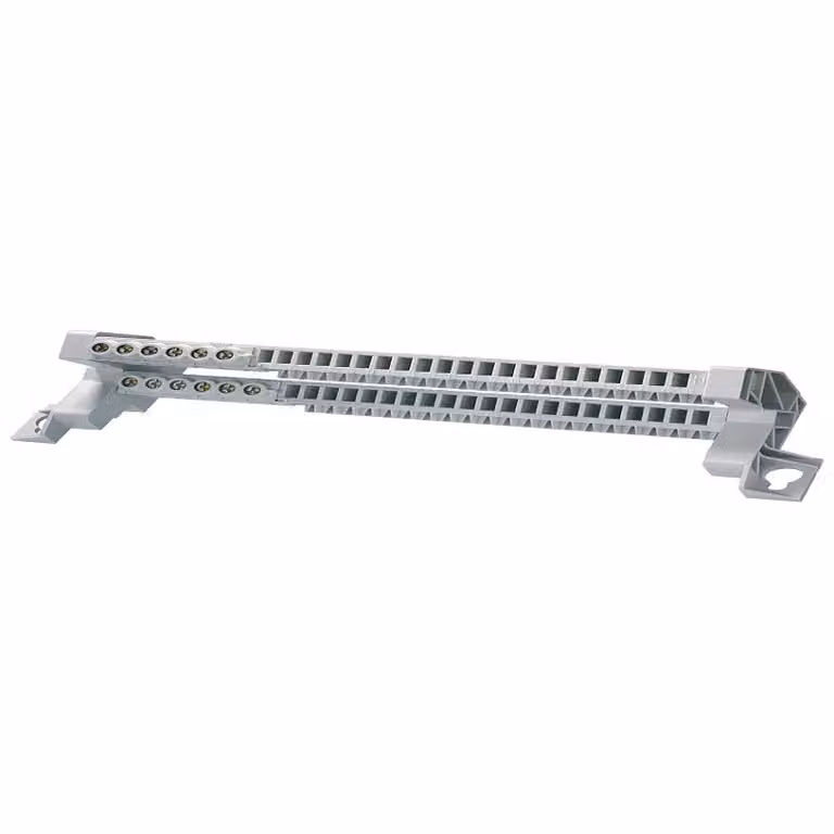 Barra Siemens N/PE come morsetto a innesto con 6 viti ciascuna da 2,5-16 mm² e 21 connettori 8GK99100KK12