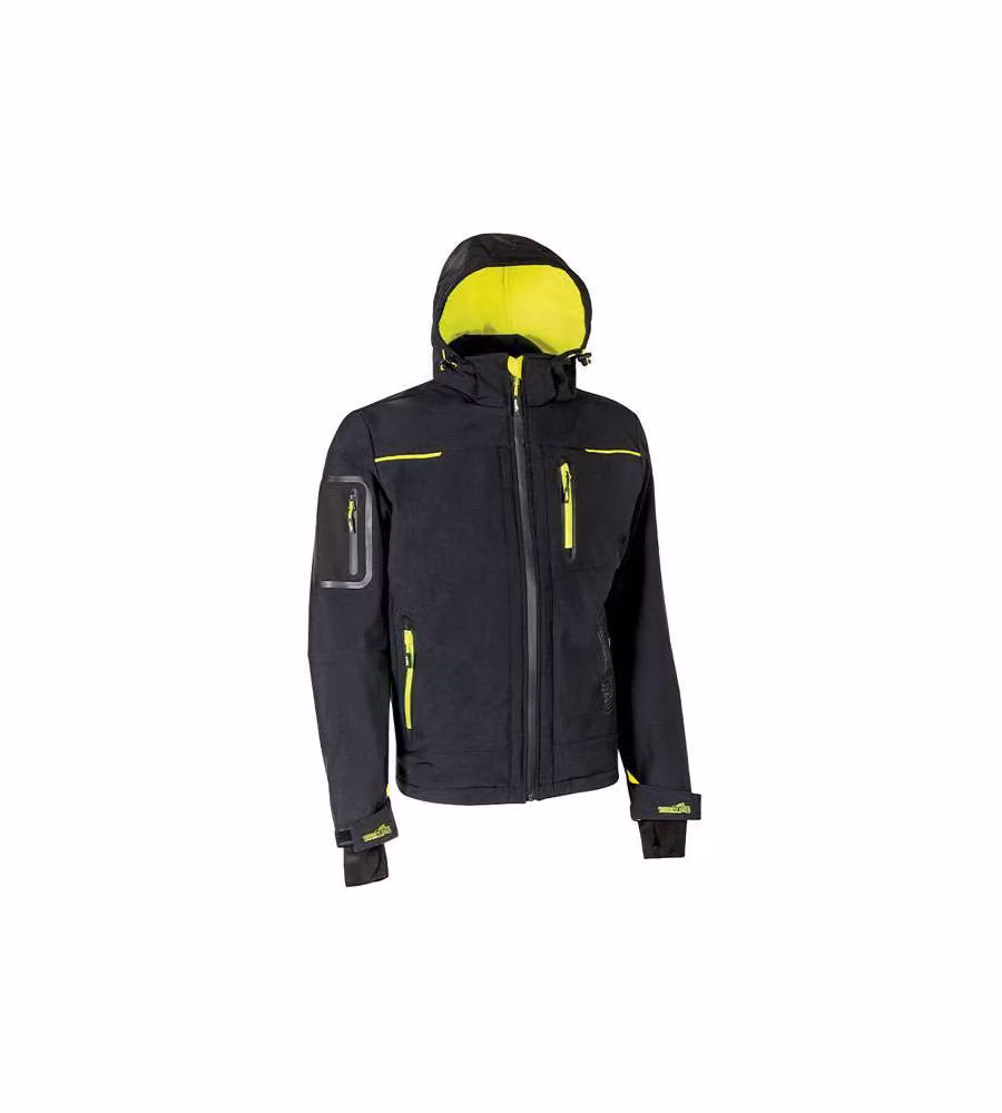 Giacca Black Carbon L Space Upower