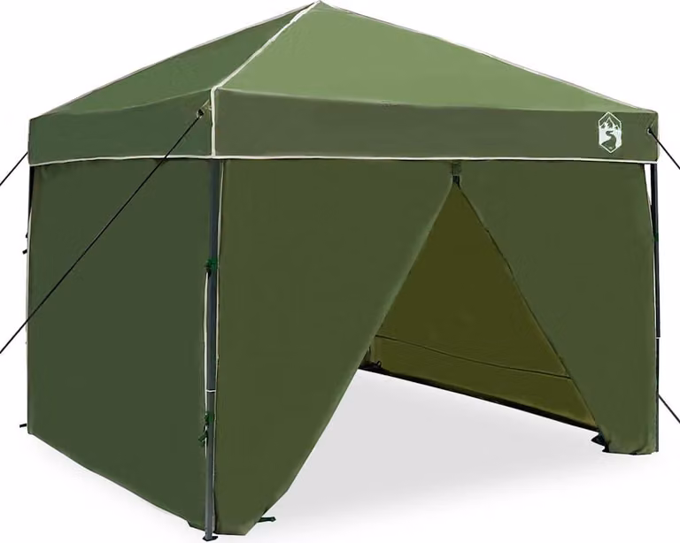 Tenda Gazebo Verde 243 x 243 x 251 cm Tessuto