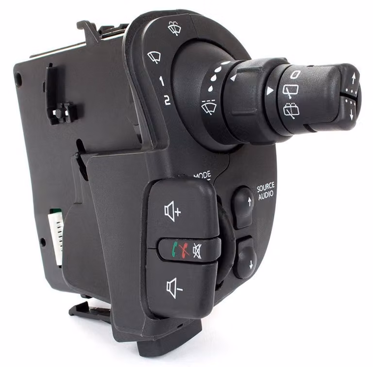 Renault Clio III FL 05-12 Leva tergicristalli e radio