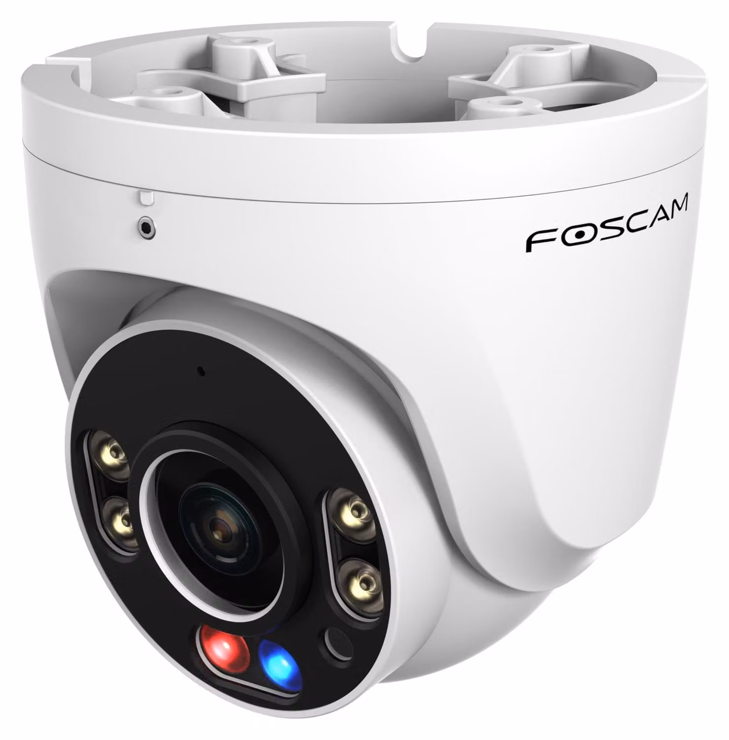 Telecamera IP Foscam W5EP 5MP POE bianca per videosorveglianza