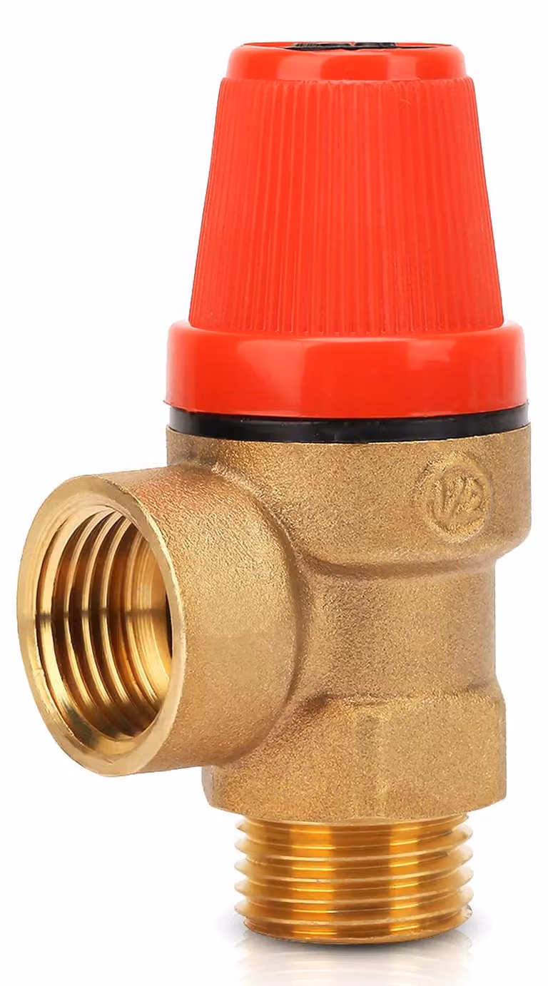 Valvola di sicurezza G 1/2", ottone, 3 bar, DN15
