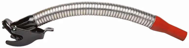 Beccuccio per benzina L.380mm L.68mm rosso-nero H.60mm 330g VALPRO