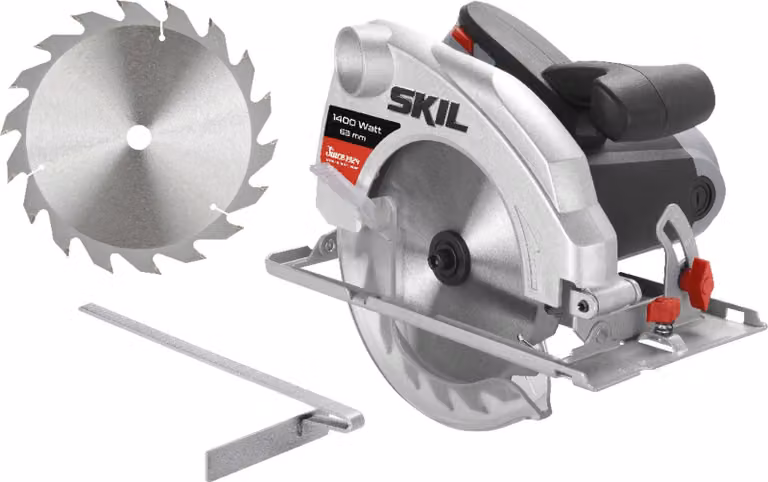 Skil 1054 AA Kreissäge 1400W Sägekapazität 63mm Sägeblatt 184mm, Säge F0151054AA