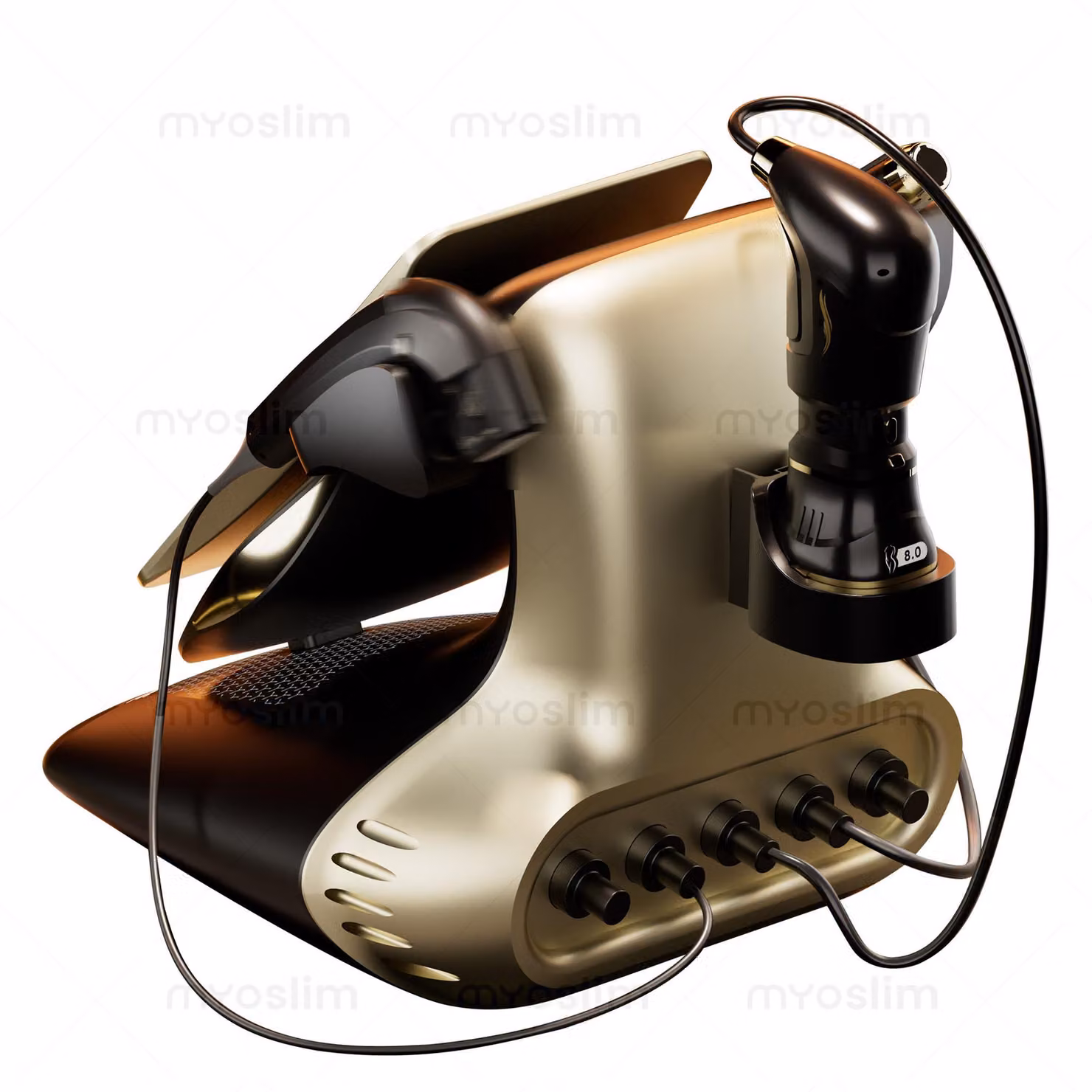 Dispositivo estetico per lifting del viso - 1180W - Metallo e ABS - Uso professionale