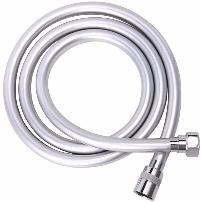 CERANO - Tubo flessibile per doccia - cromato - 150 cm
