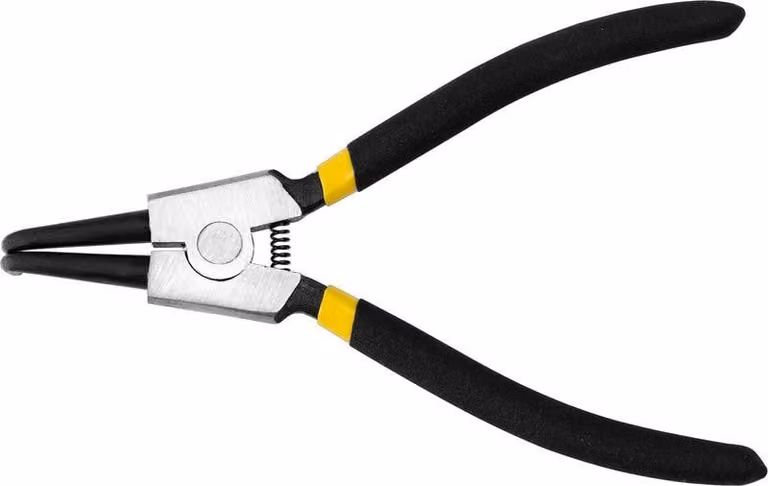 Pinze Strend Pro P0182D, 180 mm, per alberi e anelli di sicurezza, piegate