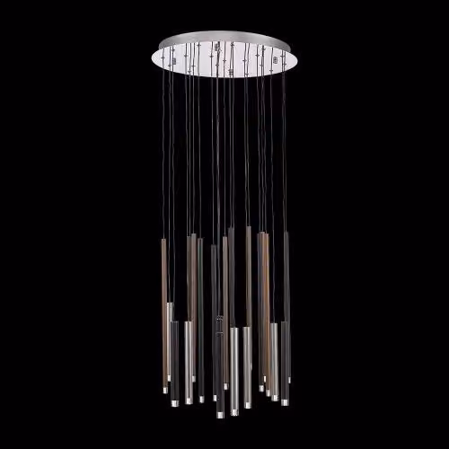 Lampada a sospensione a LED LA VELA 44W, 3000K, multicolore, Ø: 50 H: 150 cm