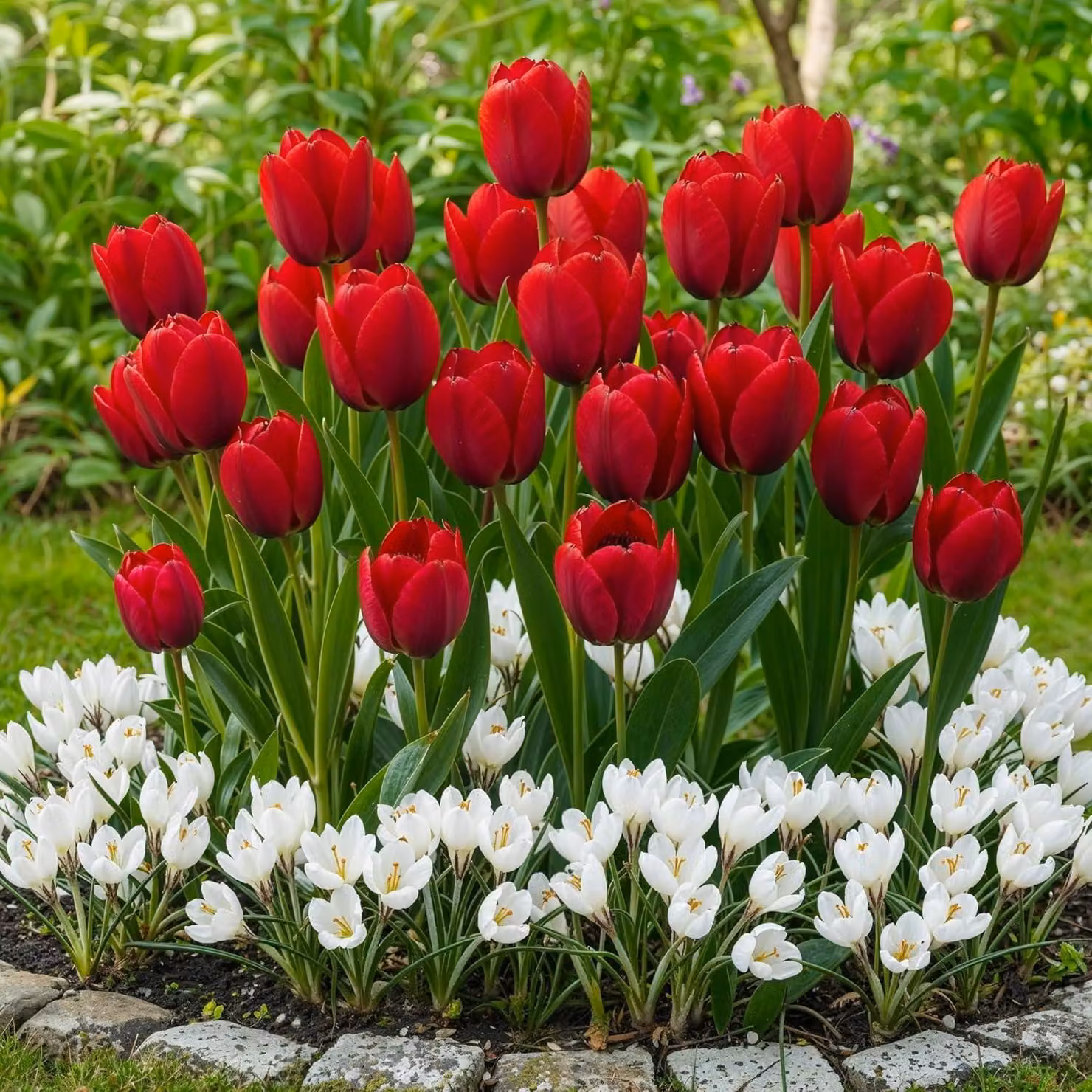 Bulbi da fiore primaverili per piante selvatiche - 30 bulbi perenni, resistenti al gelo - Collezione di piante da fiore primaverili - Piante vere provenienti dall'Olanda - adatte per giardino, vasi e balcone (non semi, non artificiali)