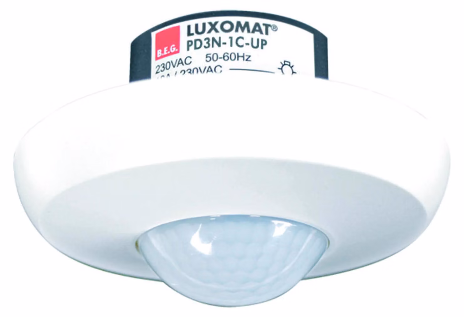 Rilevatore di movimento BEG da incasso, bianco, PD3-1C-UP, 360°, 1 pz.