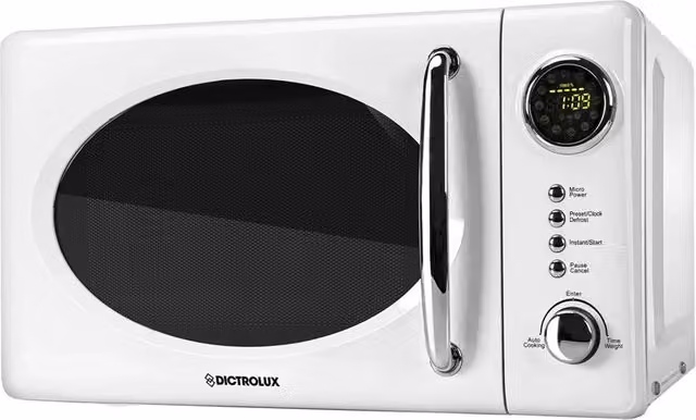 Forno Microonde Digitale Trade Shop Traesio con Grill, 20 Litri, 700 Watt, Bianco – 1