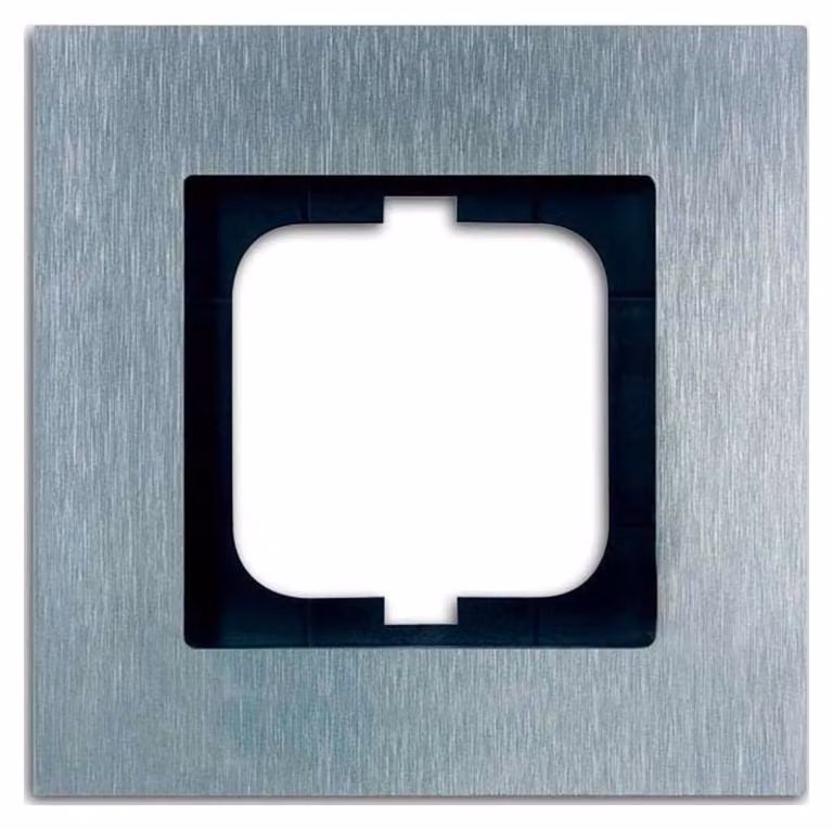 Busch-Jaeger 1721-860 Wandplatte/Schalterabdeckung Silber (2CKA001754A4254)