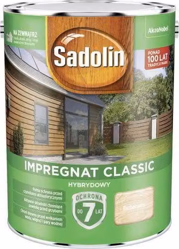 Sadolin Classic Hybrid Impregnante 4,5 L, incolore