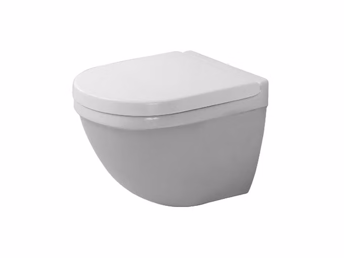 WC sospeso Duravit COMPACT STARCK 3 profondo, 360 x 485 mm HygieneGlaze bianco
