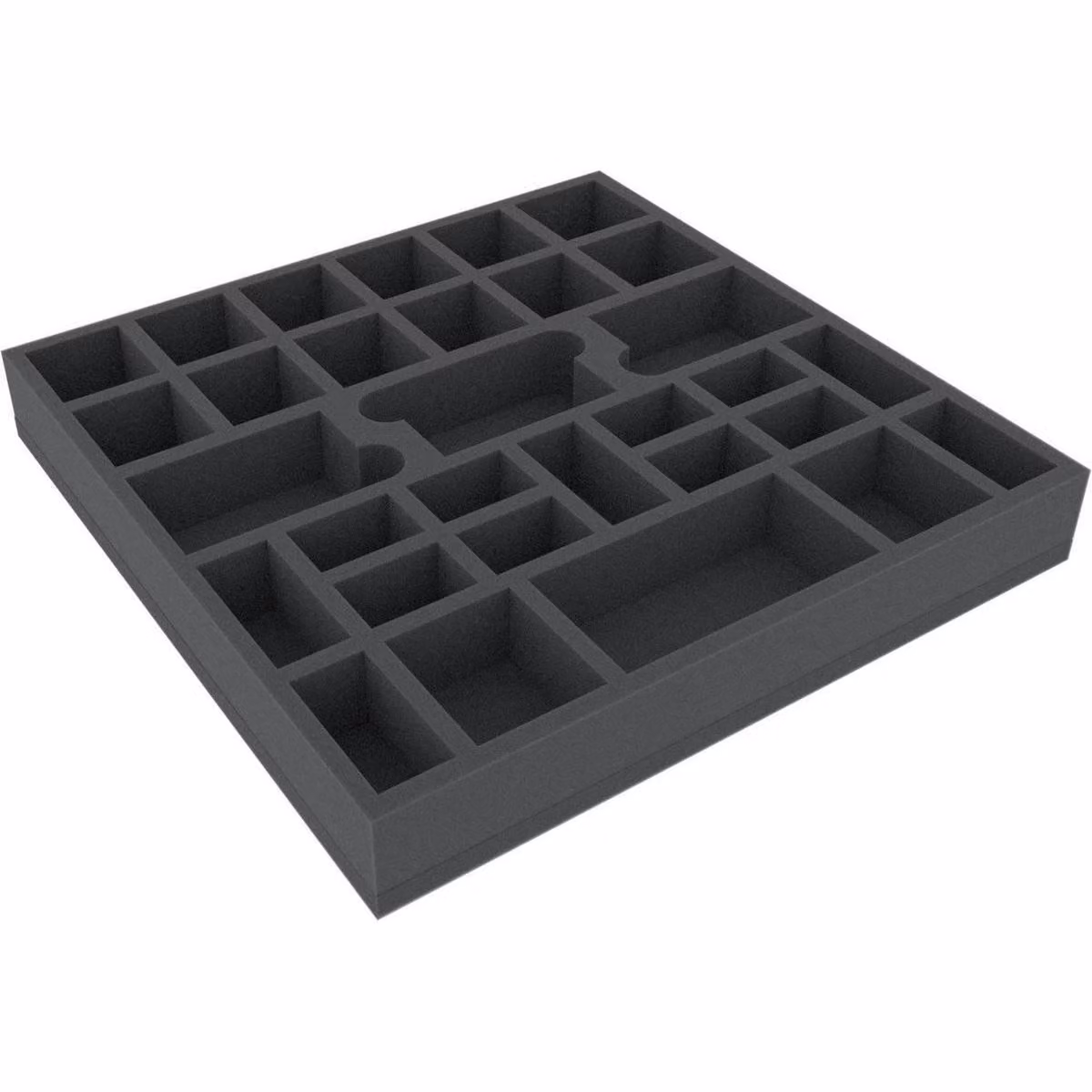 AGDH041BO 295 mm x 295 mm x 41 mm - Imbottitura in schiuma per giochi da tavolo