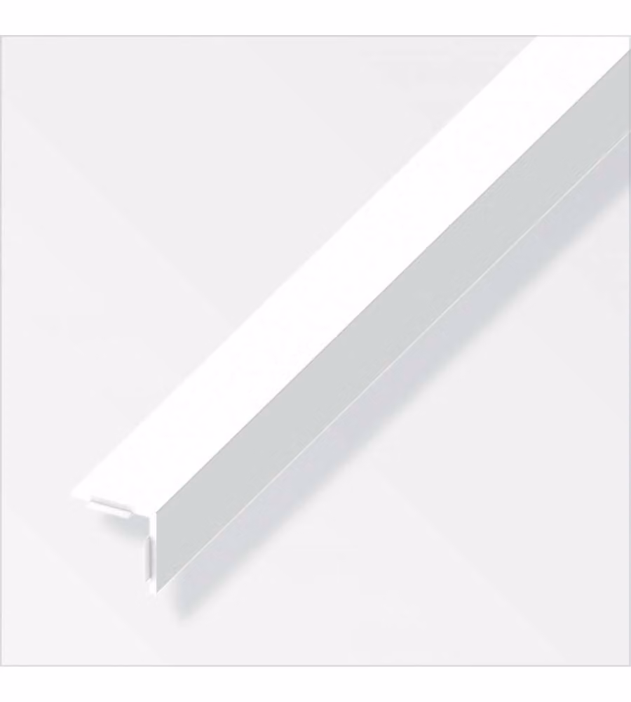 Autoadesivo Angolare 30X30 Pvc Bianco 1Metro