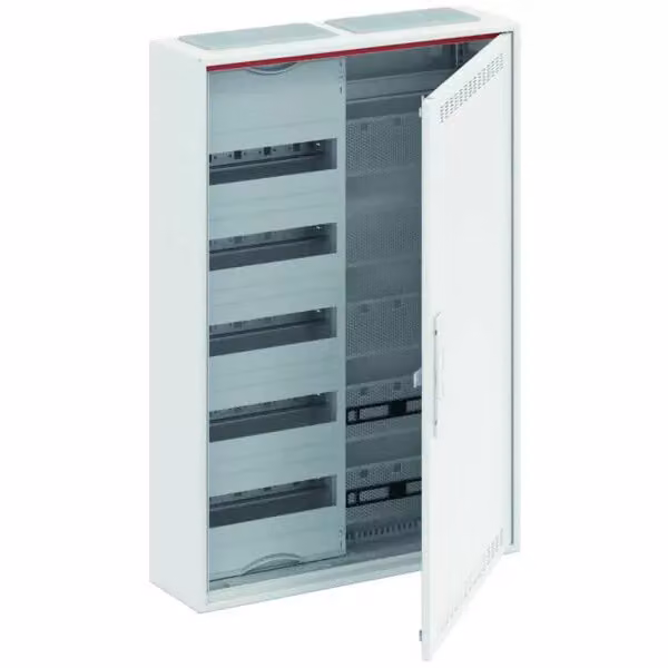 Striebel e John CA25VML Quadro di distribuzione ausiliario a vista, 2 moduli, 5 file, sportello con fessure di ventilazione 2CPX052212R9999