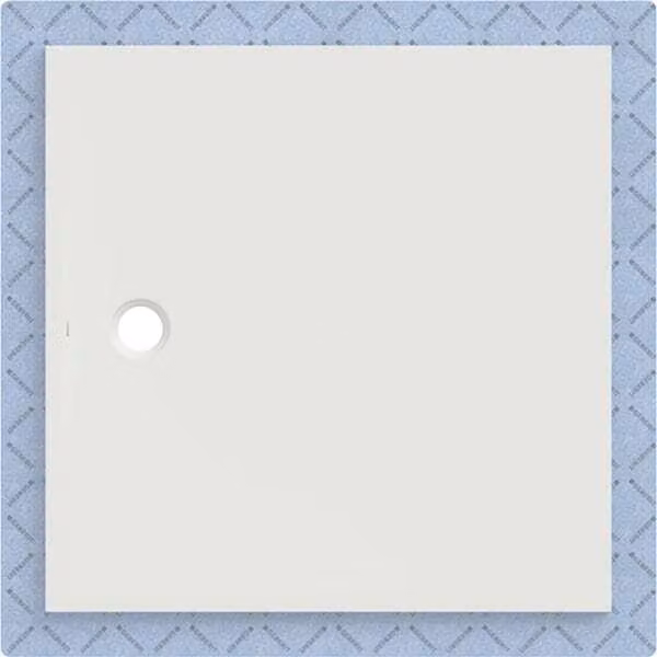 Geberit CleanFloor30 surface de douche, intégrée, avec voile d'étanchéité, 120x120cm, 551.026.00.1, 551.026.00.1