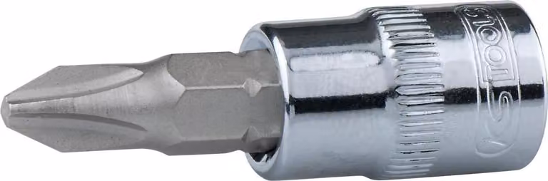 KS TOOLS 1/4" CHROMEplus presa per bit PH2 - 918.1469