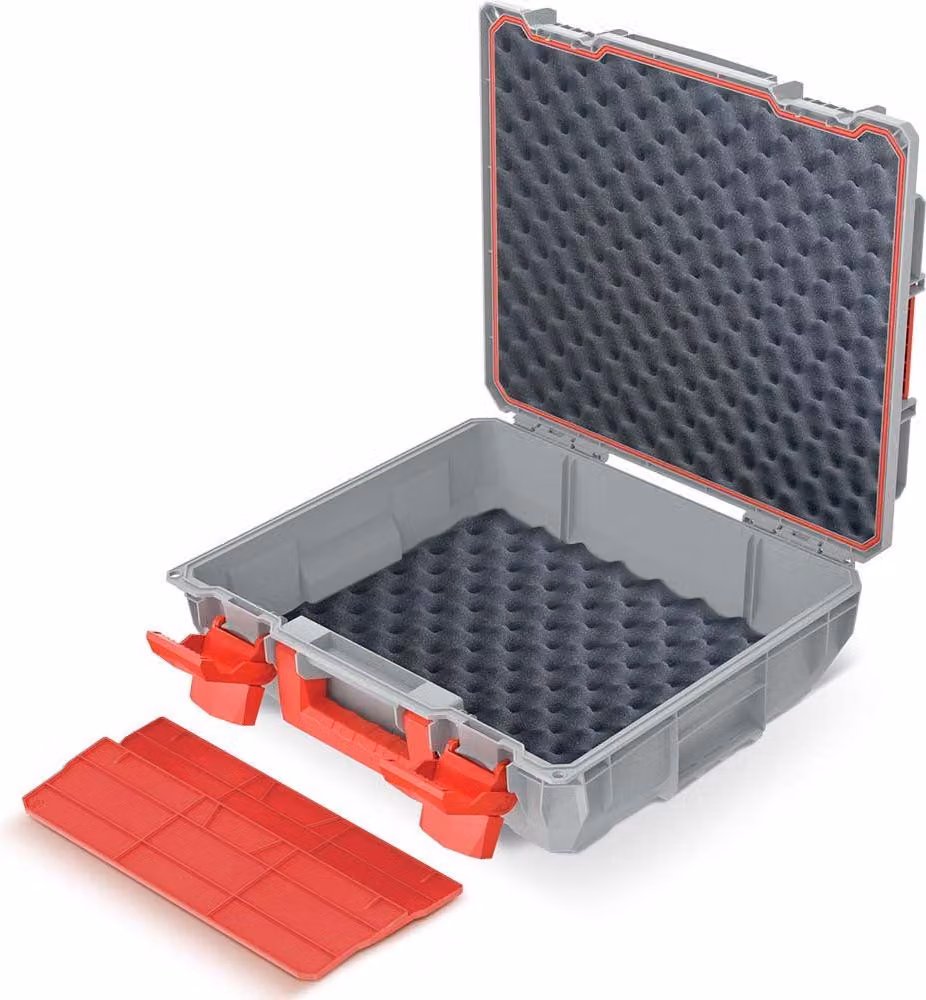 cassetta degli attrezzi 45x38x13, 5cm C BLOCK PRO KXC454015P-4C grigio Kistenberg