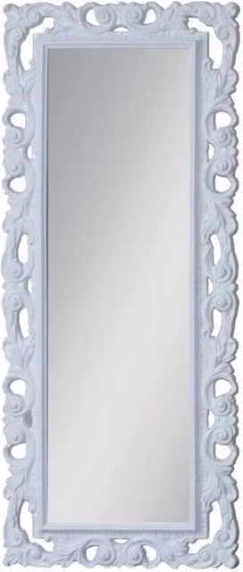 Specchiera 76x180 cm. Anna colore bianco