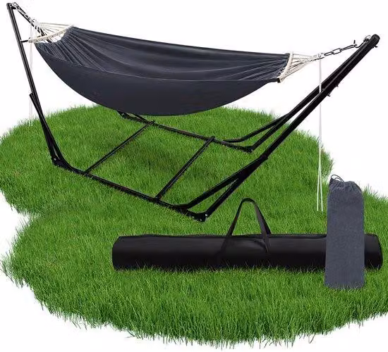 Sdraio da giardino pieghevole con telaio – Portata 150 kg – Ideale per il tempo libero, il giardino e la terrazza
