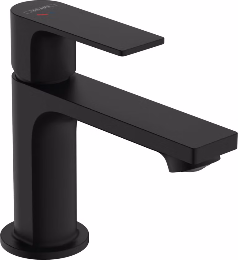 hansgrohe Rebris E Mitigeur monocommandé pour lavabo 80 CoolStart avec vidage, saillie 121 mm, 72553670, 72553670