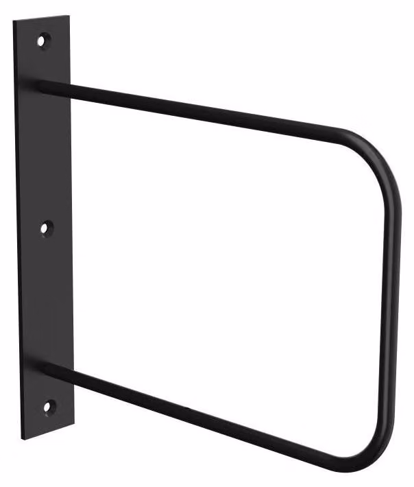 Staffa BELT, 22x23 cm, tappetino nero, 30kg