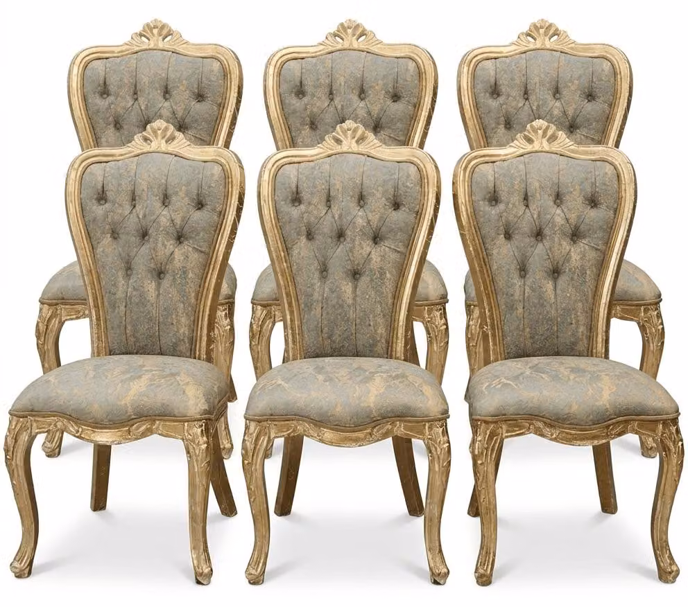 6 sedie classiche dal fascino elegante